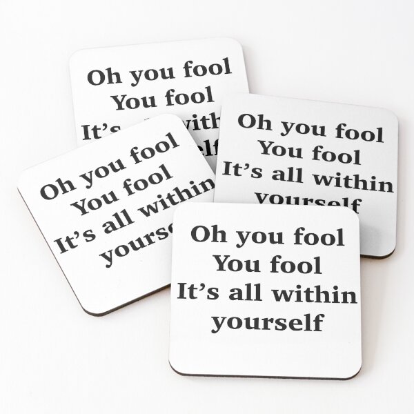 Item preview, you fool (beautiful) designed and sold by psychic-maiden.