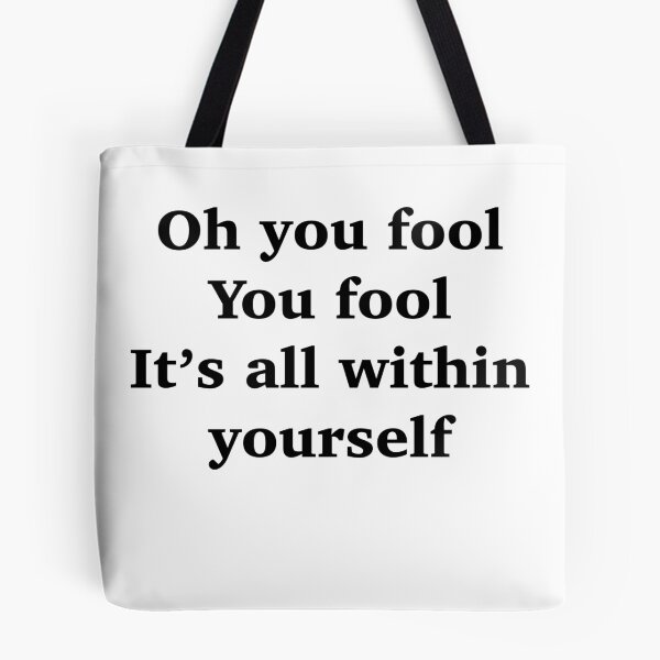 Item preview, you fool (beautiful) designed and sold by psychic-maiden.