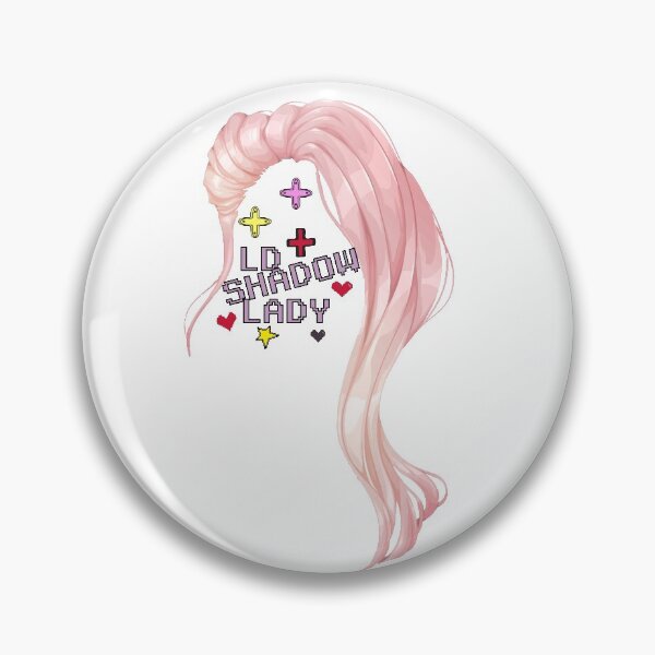 Item preview, ldshadowlady pink hair design designed and sold by Artysneak.