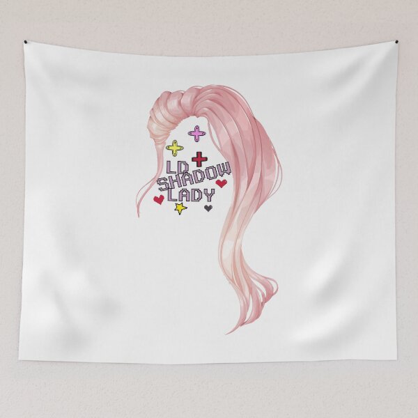 Item preview, ldshadowlady pink hair design designed and sold by Artysneak.