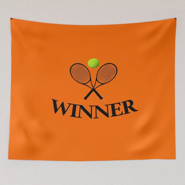 Item preview, Tennis Winner black letters designed and sold by oxoxoxo.