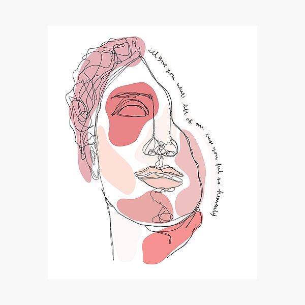 Item preview, New Angel Lyric Drawing and Sculpture Outline designed and sold by makbook.