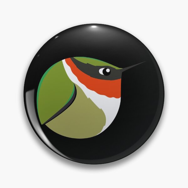 Item preview, Red Throated Hummingbird Ball, male version designed and sold by conscript.