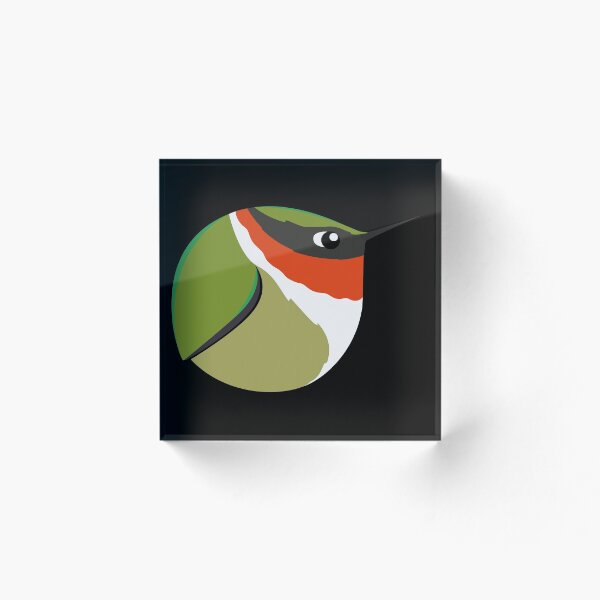 Item preview, Red Throated Hummingbird Ball, male version designed and sold by conscript.