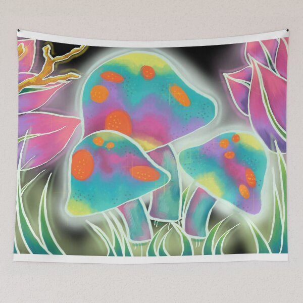Item preview, The Trippy Mushroom designed and sold by AwkwardArtist7.