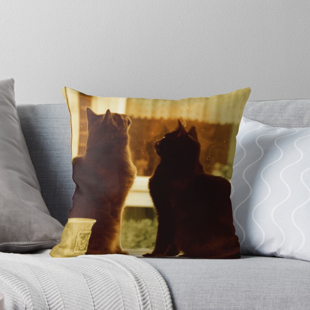 Item preview, Throw Pillow designed and sold by FlutterKatArts.