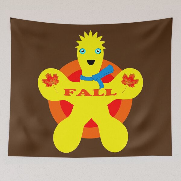 Item preview, Indian autumn summer yellow man designed and sold by Astralia.