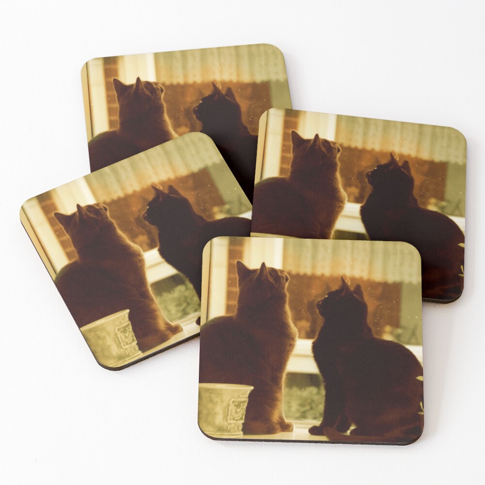 Item preview, Coasters (Set of 4) designed and sold by FlutterKatArts.