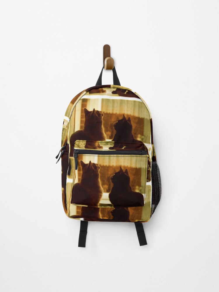 Thumbnail 1 of 3, Backpack, Window Cats designed and sold by FlutterKatArts.