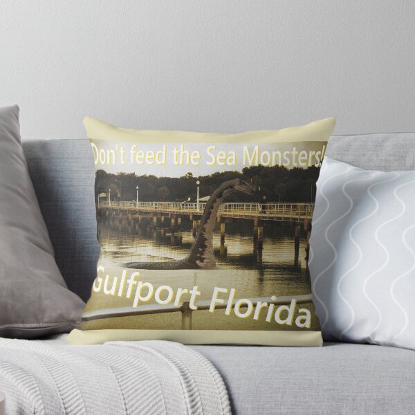 Item preview, Gulfport Florida don't feed the sea monsters1 designed and sold by michaelangelo56.