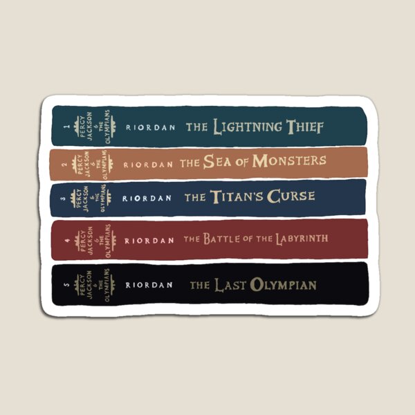 Percy Jackson and the Olympians Magnet