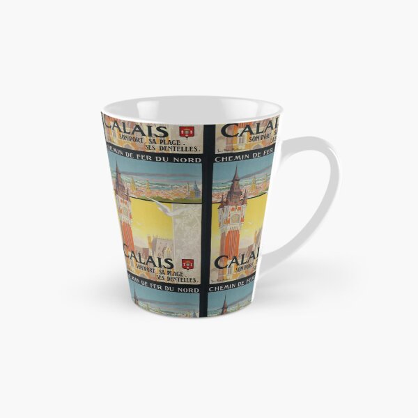 Item preview, Calais retro poster designed and sold by CorasPosters.