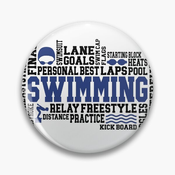 Item preview, Swimming Word Art designed and sold by Deestylistic.