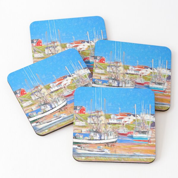 Item preview, Port au Choix harbor Newfoundland designed and sold by Travelways.