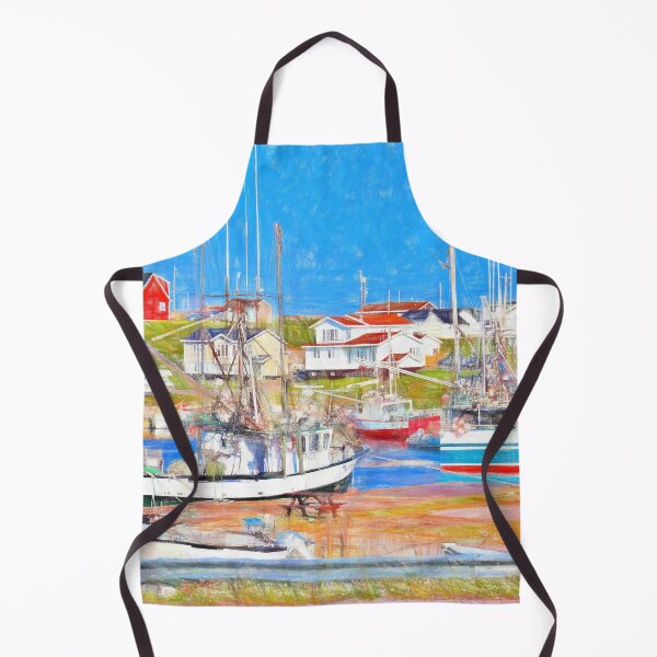Item preview, Port au Choix harbor Newfoundland designed and sold by Travelways.
