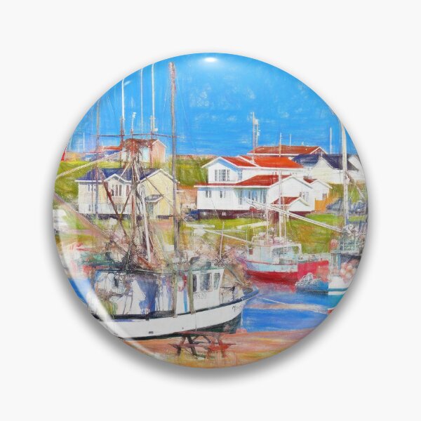 Item preview, Port au Choix harbor Newfoundland designed and sold by Travelways.