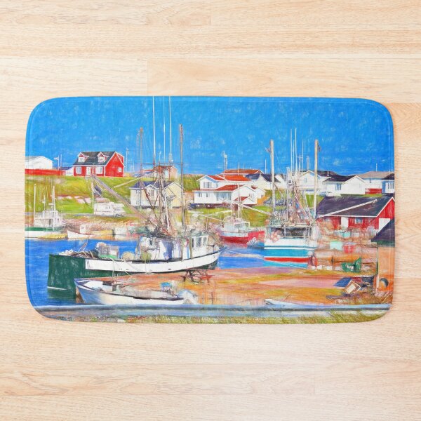 Item preview, Port au Choix harbor Newfoundland designed and sold by Travelways.