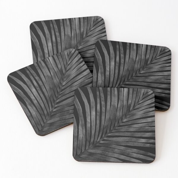 Item preview, Tropical Watercolor Black Palm Leaf designed and sold by marta-maria.
