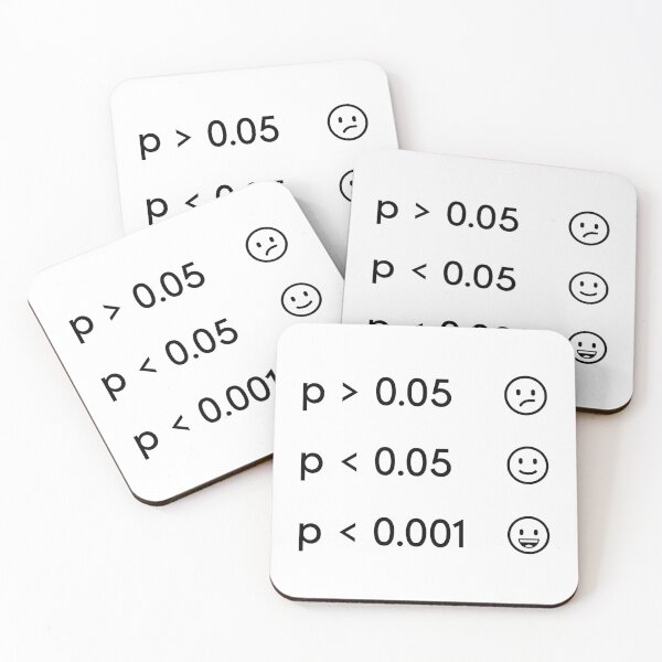 Item preview, Statistically Significant Happiness designed and sold by GradSchoolTees.