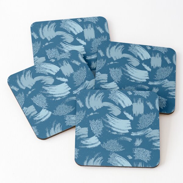 Item preview, Blue Brushstrokes designed and sold by pugmom4.