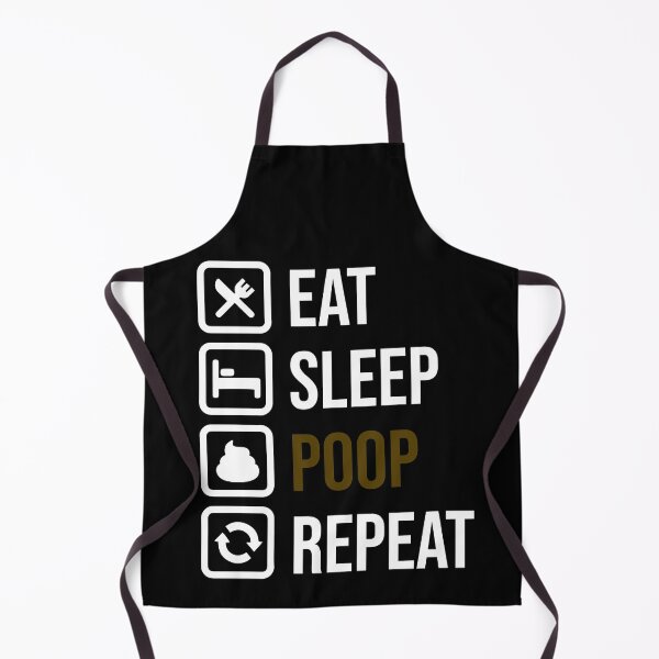 Item preview, Eat Sleep Poop Repeat designed and sold by tripanthias.