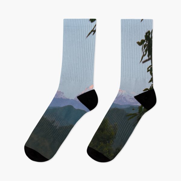 Item preview, Pastel blue mountain view designed and sold by Mariolangstieh.