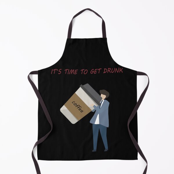 Item preview, FUNNY COFFEE QUOTE, IT'S TIME TO GET DRUNK designed and sold by PRINTED ..