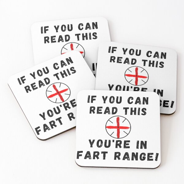 Item preview, If You Can Read This You're In Fart Range! Funny Gift designed and sold by DrSaou Sea.