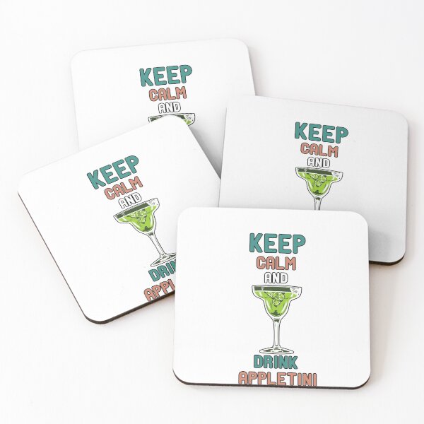 Item preview, Keep Calm and Drink Appletini designed and sold by AbOussama.
