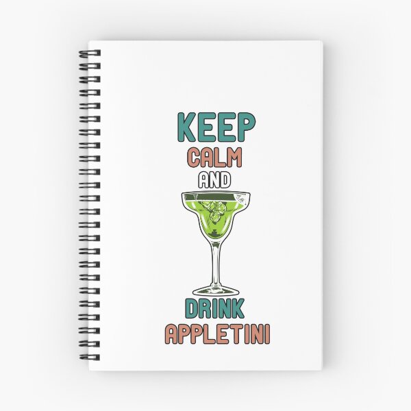 Item preview, Mantenga la calma y beba Appletini designed and sold by AbOussama.