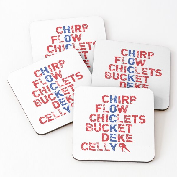 Item preview, Hockey - Slang Words - Red and Blue designed and sold by Eye on the Blueline.