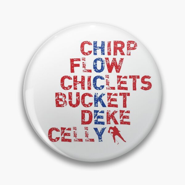 Item preview, Hockey - Slang Words - Red and Blue designed and sold by Eye on the Blueline.