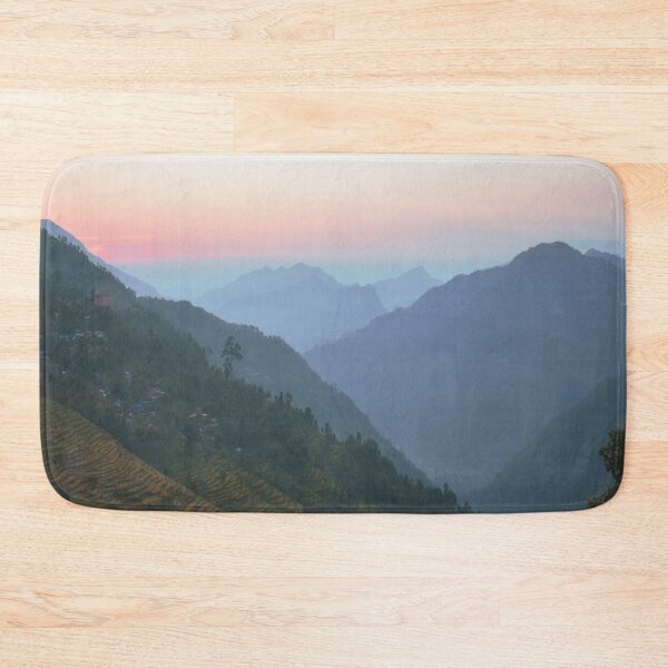 Item preview, Dreamy sunset mountain view designed and sold by Mariolangstieh.