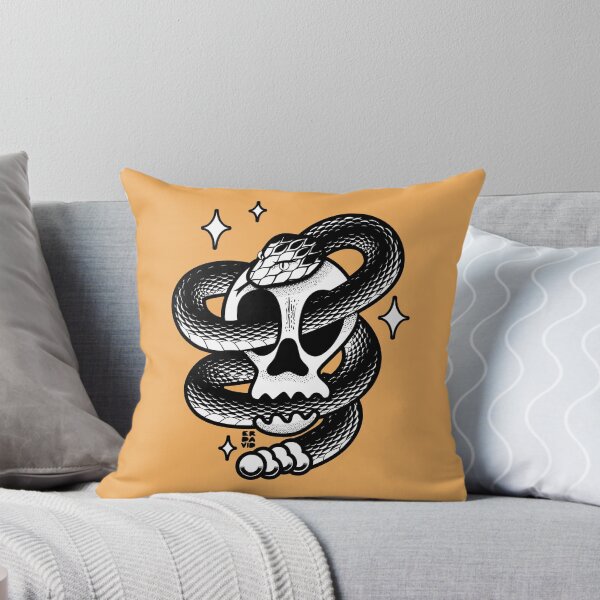 Item preview, Skull and Snake designed and sold by erdavid.