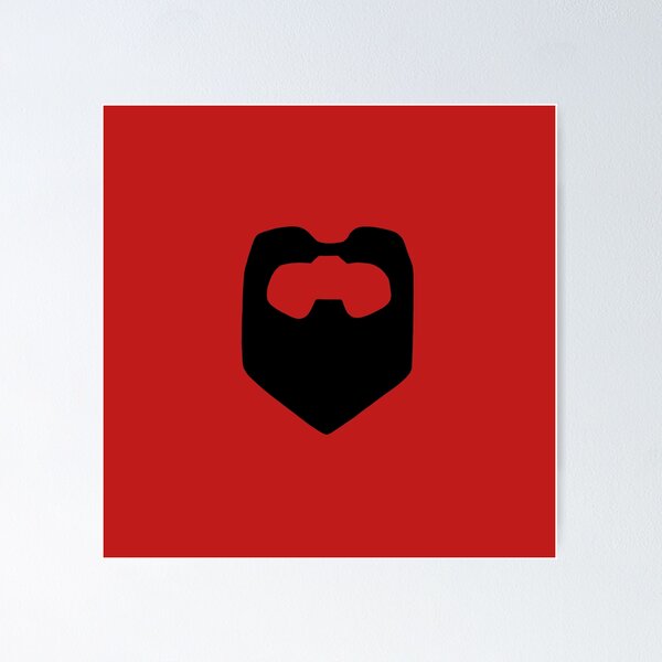 Item preview, The Darkest Timeline Goatee from Community (Red) designed and sold by PaulinaS.