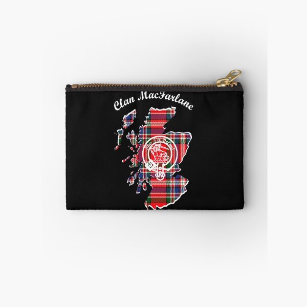 Item preview, Clan MacFarlane Scotland Map Crest designed and sold by BagTown Clans.