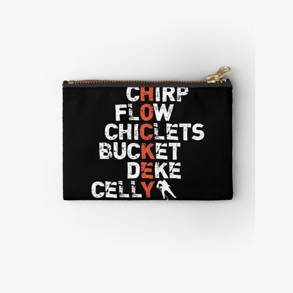 Item preview, Hockey - Slang Words - Orange and White designed and sold by Eye on the Blueline.