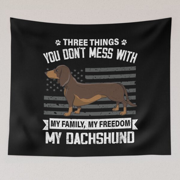 Item preview, Don't Mess With My Dachshund Doxie Weenie Dog Lover Mom Dad Cute Funny Gift designed and sold by rafaeltto.