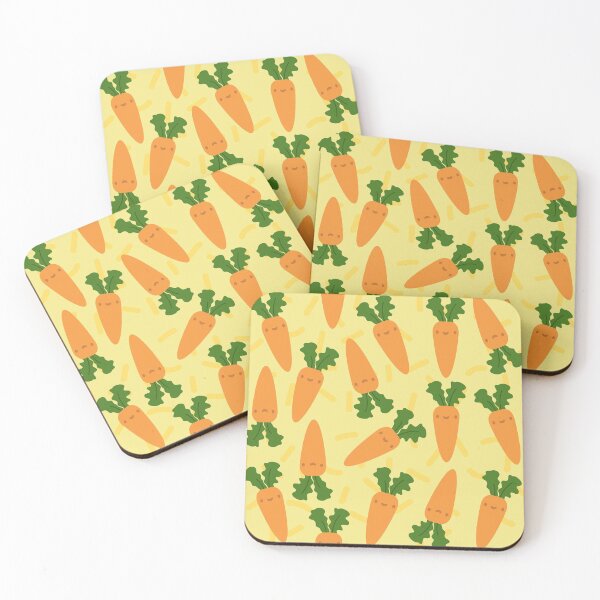 Item preview, Cute Carrot Pattern Yellow Background designed and sold by SofiaSava01.
