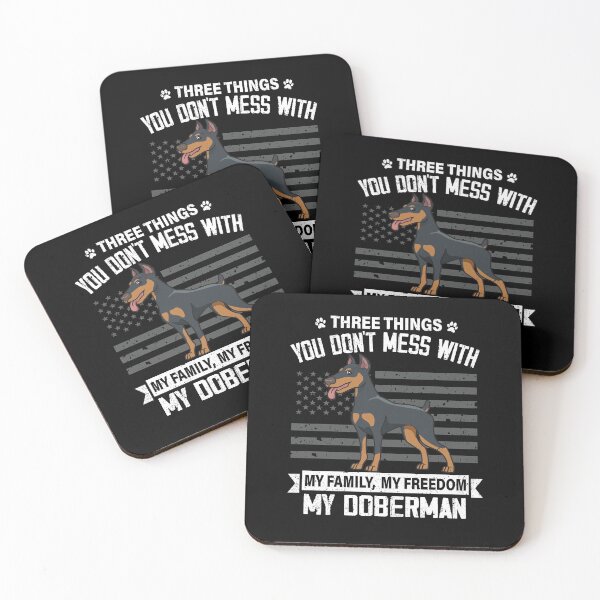 Item preview, Don't Mess With My Dobermann Dog Lover Mom Dad Cute Funny Gift designed and sold by rafaeltto.
