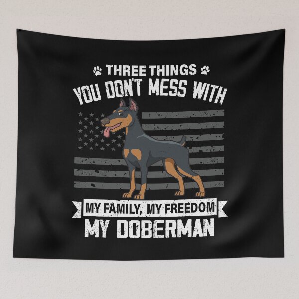 Item preview, Don't Mess With My Dobermann Dog Lover Mom Dad Cute Funny Gift designed and sold by rafaeltto.