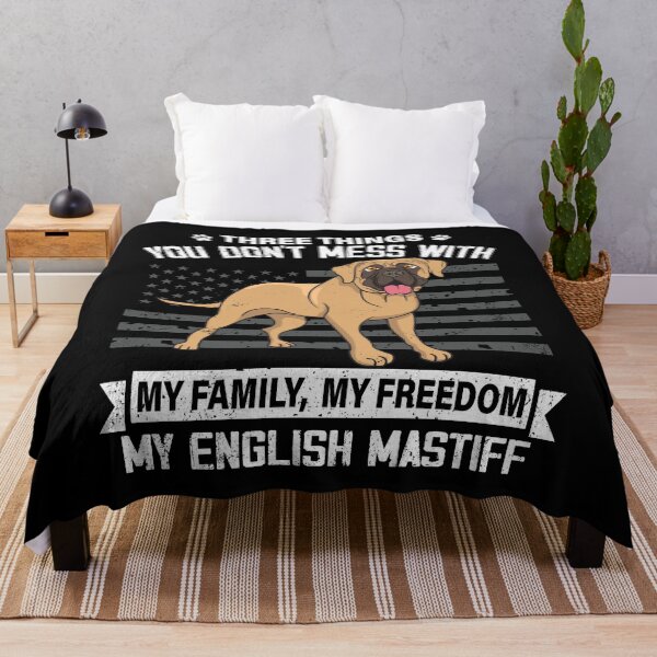Item preview, Don't Mess With My English Mastiff Dog Lover Mom Dad Cute Funny Gift designed and sold by rafaeltto.