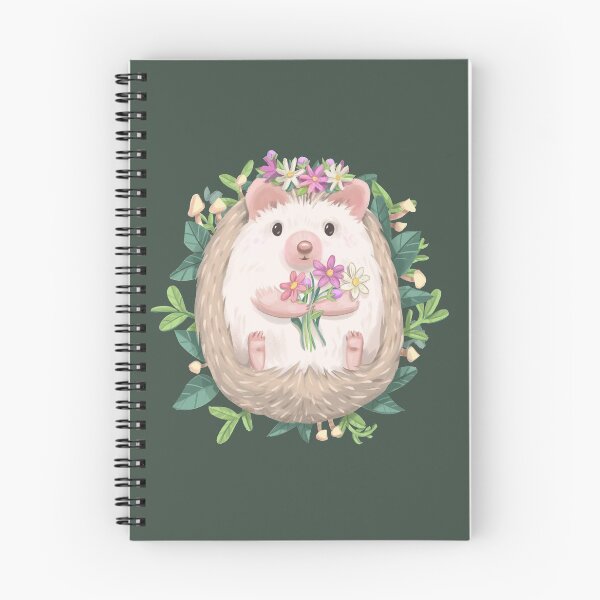 Item preview, Nature Bouquet Flower Hedgehog designed and sold by Pameloo.