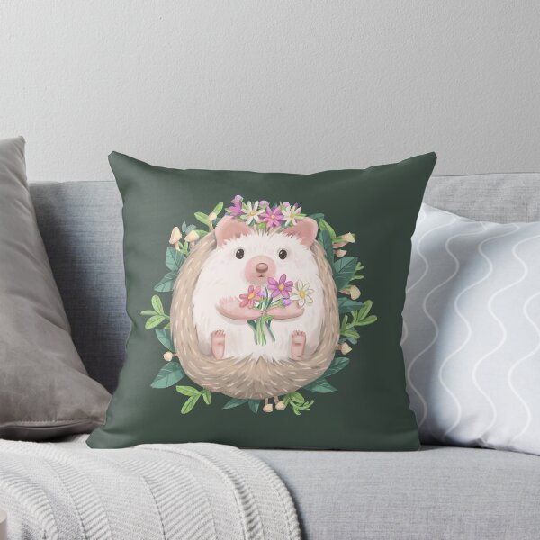 Item preview, Nature Bouquet Flower Hedgehog designed and sold by Pameloo.