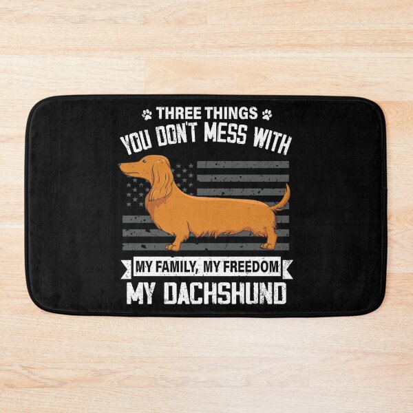 Item preview, Don't Mess With My Dachshund Doxie Weenie Dog Lover Mom Dad Cute Funny Gift designed and sold by rafaeltto.