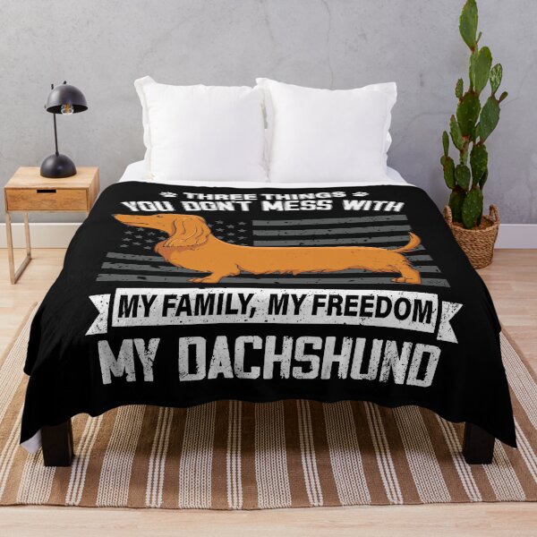 Item preview, Don't Mess With My Dachshund Doxie Weenie Dog Lover Mom Dad Cute Funny Gift designed and sold by rafaeltto.
