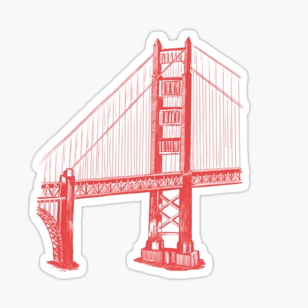 Item preview, San Francisco Golden Gate Bridge With background  designed and sold by blueberri11.