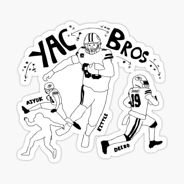 Day 17 “YAC BROS” Sticker for Sale by William Sabato