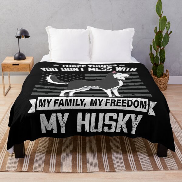 Item preview, Don't Mess With My Husky Dog Lover Mom Dad Cute Funny Gift designed and sold by rafaeltto.