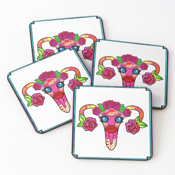 Item preview, Cuterus Kawaii Uterus Border designed and sold by artbyomega.